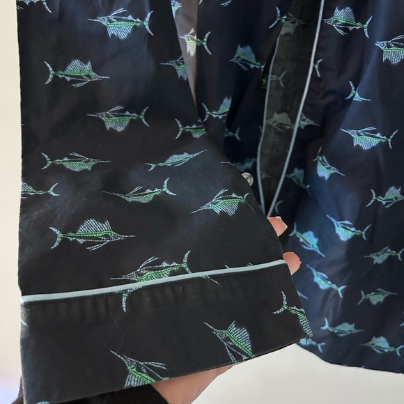 STAFFORD • Men Top Pj’s • Blue • M - Picture 5 of 9